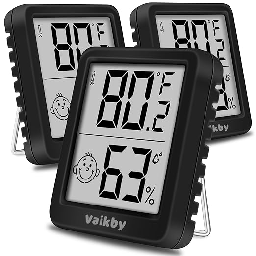 Indoor Humidity Meter Hygrometer 3Pack, Room Thermometer