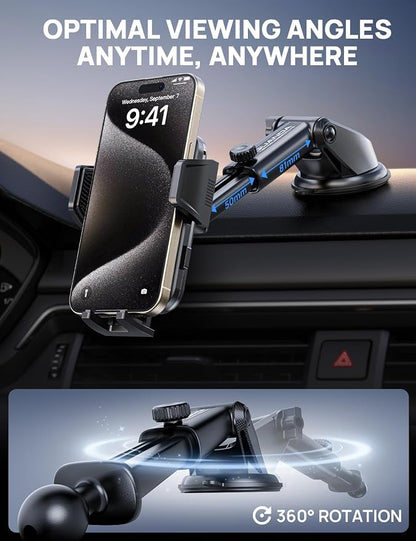 Dashboard Phone Holders for Your Car Car Cell Phone Holder, Non-Slip Silicone