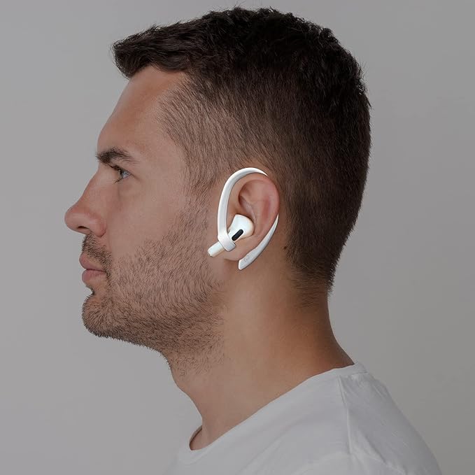 2 Pairs AirPods Ear Hooks for AirPods Pro 2, AirPods Pro, AirPods 4, 2 & 1
