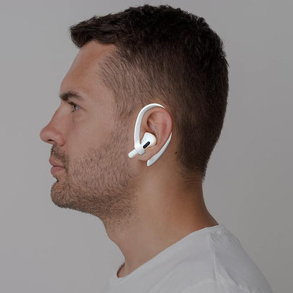 2 Pairs AirPods Ear Hooks for AirPods Pro 2, AirPods Pro, AirPods 4, 2 & 1