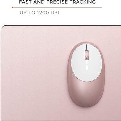 Satechi M1 Wireless Bluetooth Mouse, USB-C Rechargeable, Compact & Portable