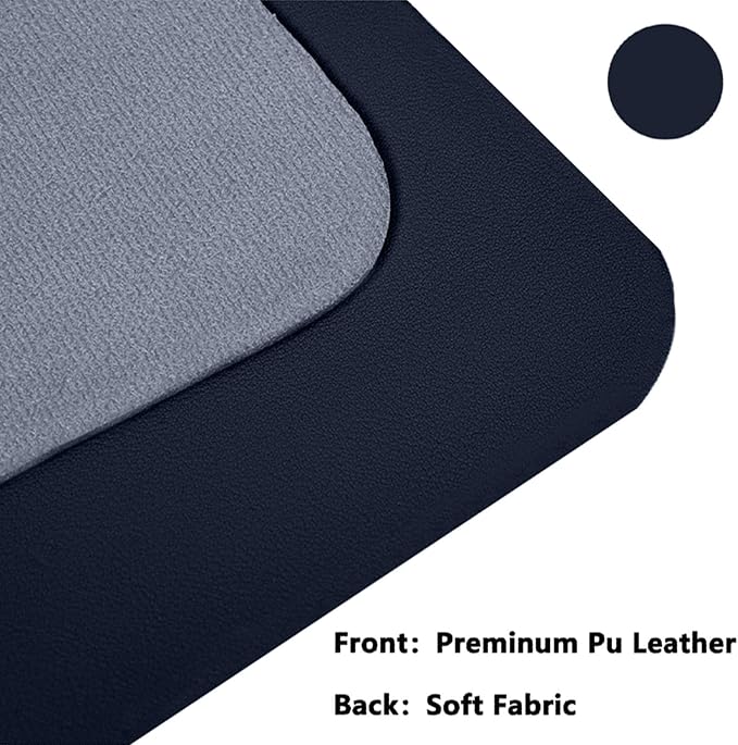 PU Leather Desk Pad Protector Gaming Mouse Pad Non Slip Desk Mat