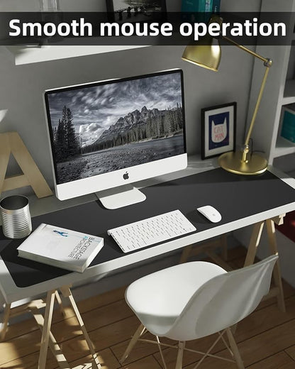Desk mat Large, Leather Desk Pad Protector, Office Desk Mat, Mouse Pad