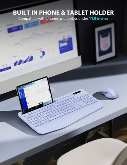 Wireless Keyboard and Mouse Combo