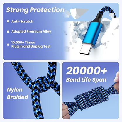 Multi Charging Cable, 3 in 1 Charging Cable