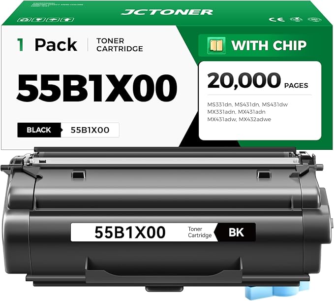 55B1X00 Black Toner Cartridge Extra High Yield