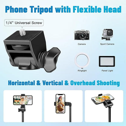 Victiv 70" Phone Tripod, Camera Stand Tripod