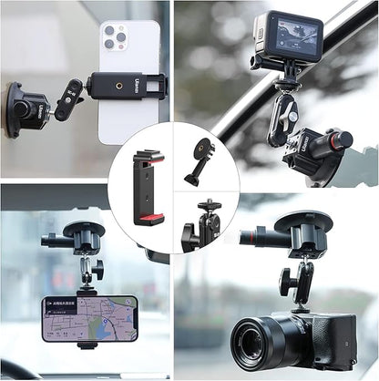 Suction Cup Mount for Action Cameras iPhone