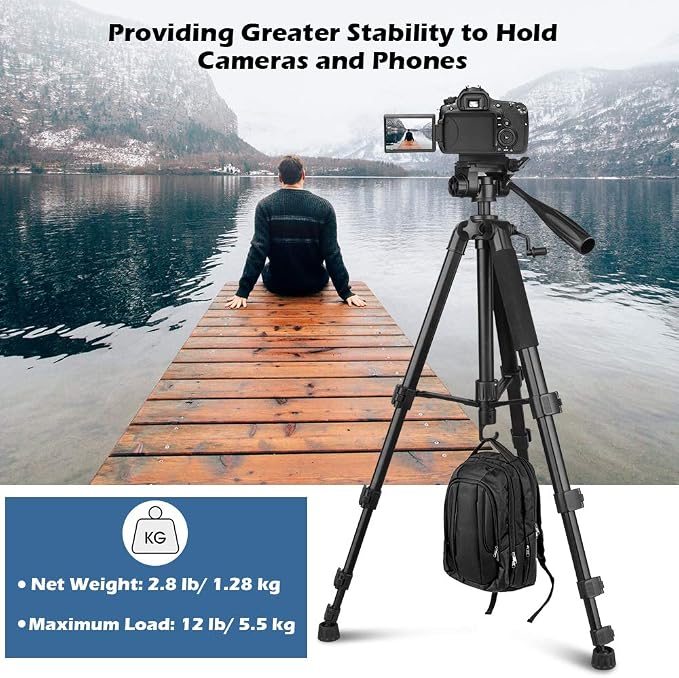 UBeesize 67” Camera Tripod