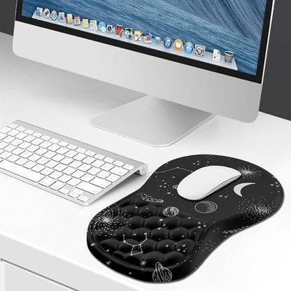 Hokafenle Ergonomic Mouse Pad Wrist Support, Wrist Rest Mousepad