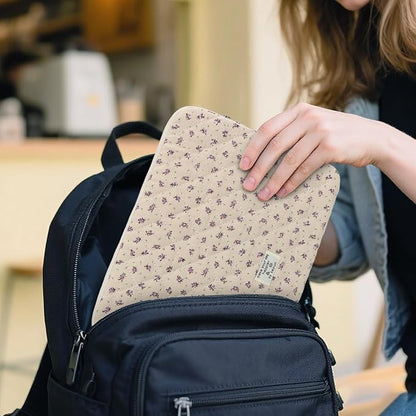 Puffy Laptop Sleeve 13-15.6 Inch Cute Quilted Laptop Protective Case Padded