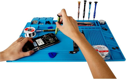 Kaisi S-160 Soldering Mat Insulation Silicone Magnetic Repair Work Station Mat
