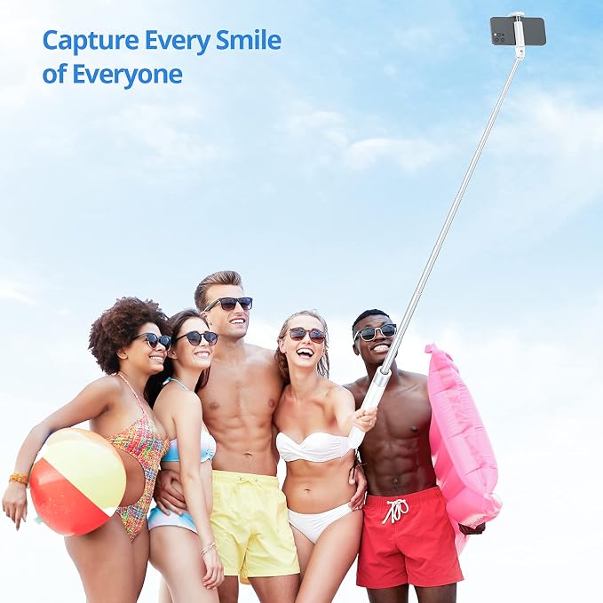 ATUMTEK 60" Selfie Stick Tripod, All in One Extendable Phone Tripod Stand