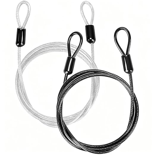 2 Pack Outdoor & Travel Security Cable