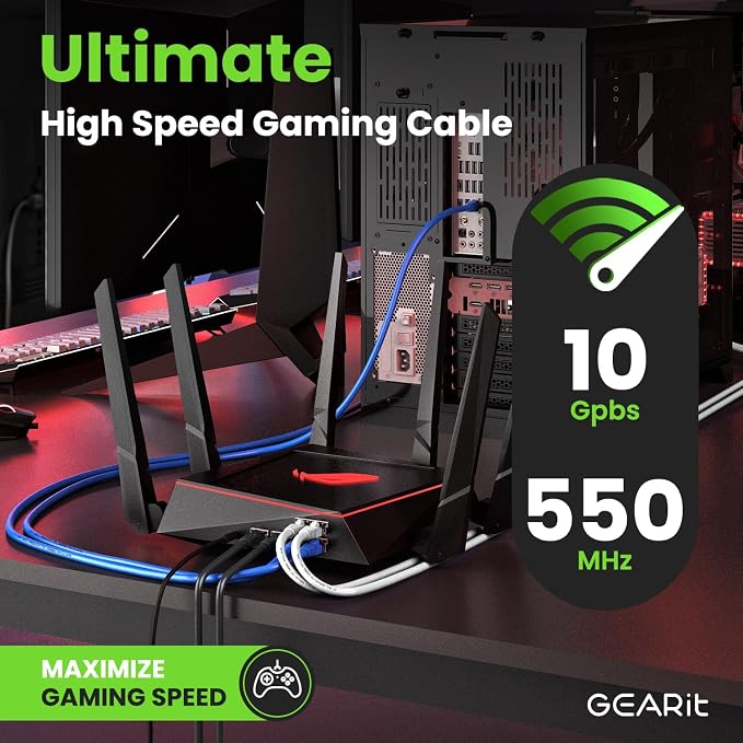 GEARit Cat 6 Ethernet Cable Pack