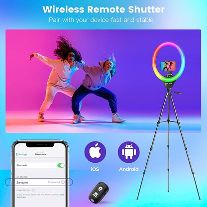 Sensyne 10'' RGB Ring Light