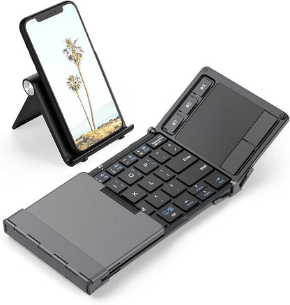 iClever Foldable Keyboard, BK08 Bluetooth Keyboard