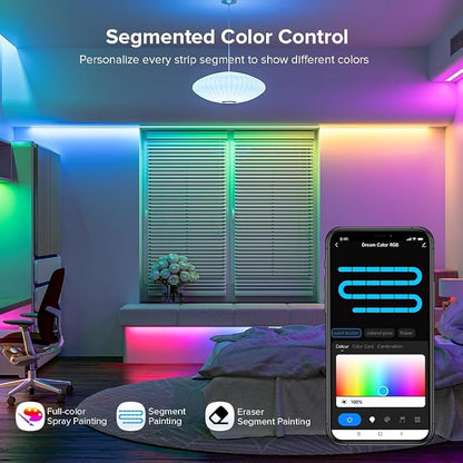 WiFi RGB IC LED Controller DR03W, Control by Smart Life/Tuya APP/Alexa/Google