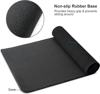 Hexagon Honeycomb Large Mouse Pad, Gaming Keyboard Desk Pad, Extended Mouse Mat