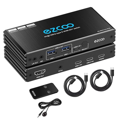 4K@120Hz USB-C HDMI2.1 KVM Switch