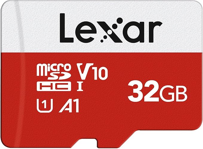Lexar E-Series 32GB Micro SD Card, microSDHC UHS-I Flash Memory Card