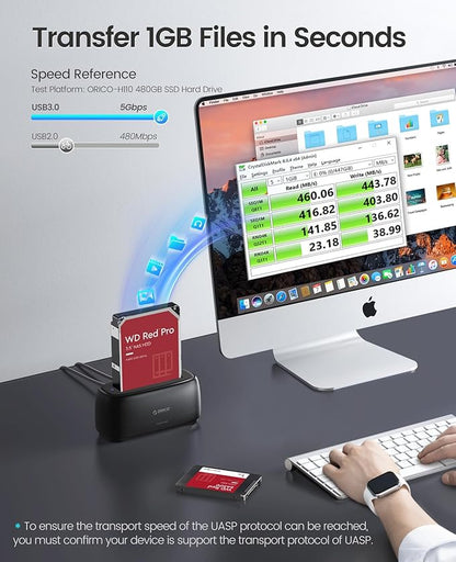 ORICO External Hard Drive Docking Station