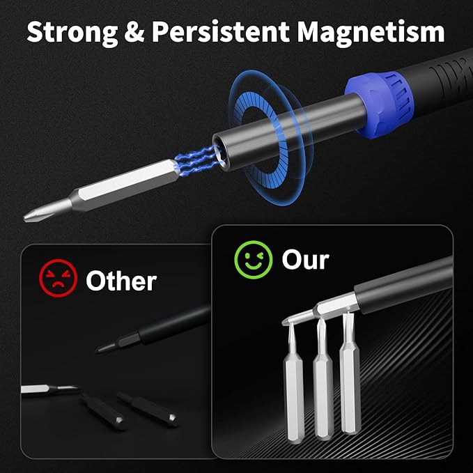 STREBITO Small Precision Screwdriver Set 64-piece