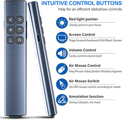 Presentation Clicker with Air Mouse