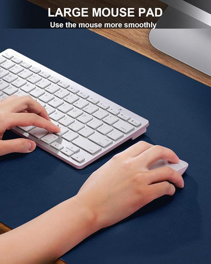 Large Desk mat, Leather Desk Pad Protector, Office Desk Mat, Mouse Pad