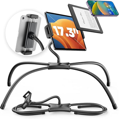 SAIJI iPad Stand, Adjustable Ergonomic Tablet Holder