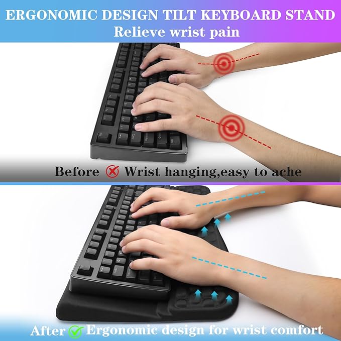 Computer Keyboard Stand Pad