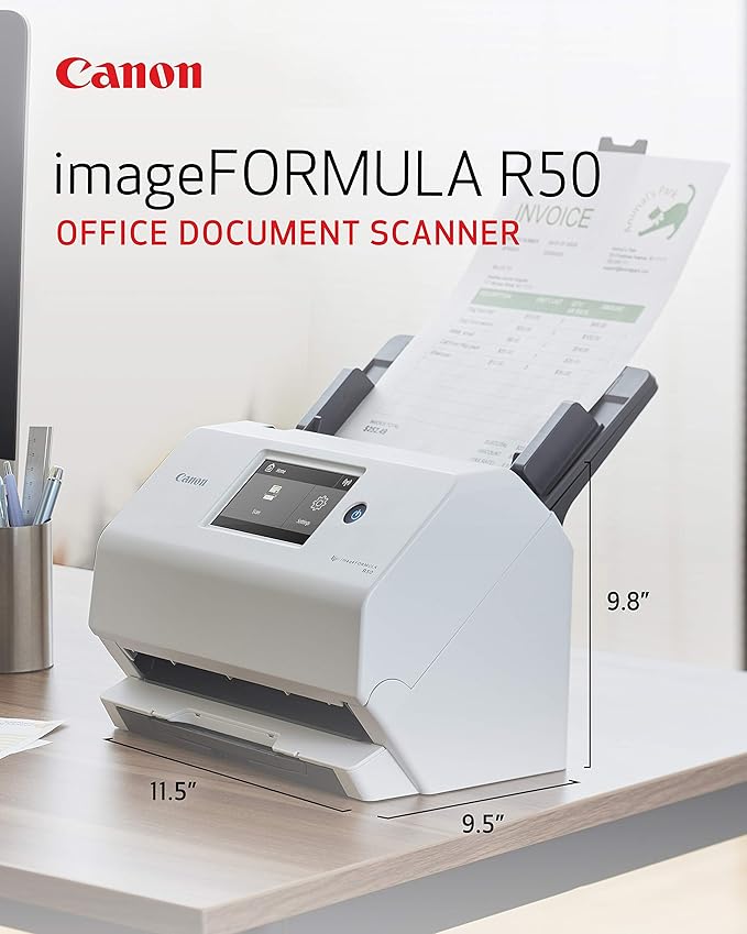 Canon imageFORMULA R50 Business Document Scanner