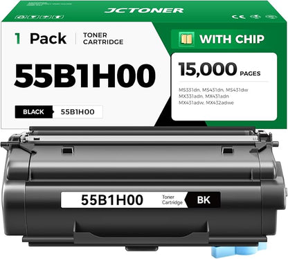 55B1H00 Toner Cartridge Black High Yield