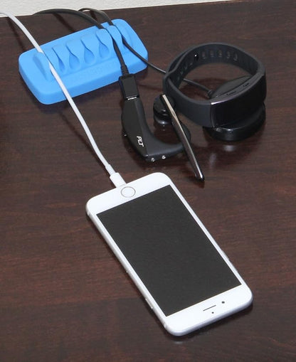 Heaviest Cable Organizer on The Market! Compact and Weighted Desktop Cord