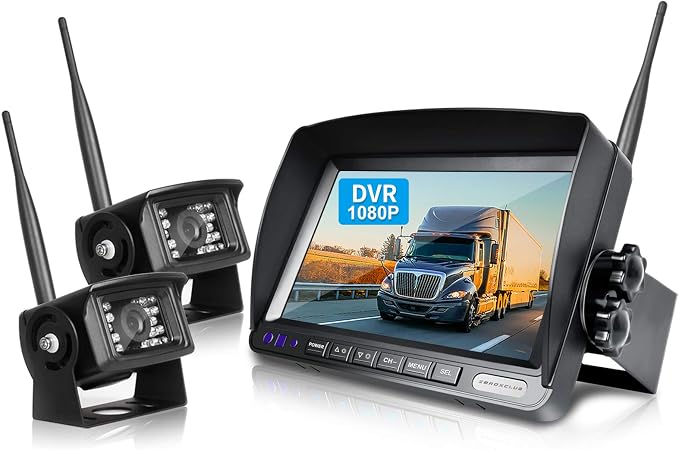 1080P FHD Digital Wireless Backup Camera System Kit