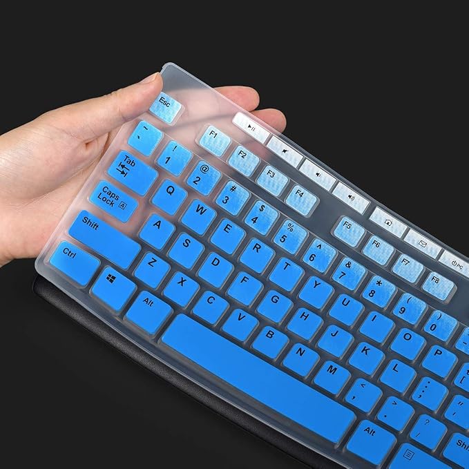 Keyboard Cover for Logitech MK295 MK370 MK270 K270 MK260 Keyboard, MK370 MK295