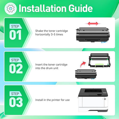 55B1H00 Toner Cartridge Black High Yield