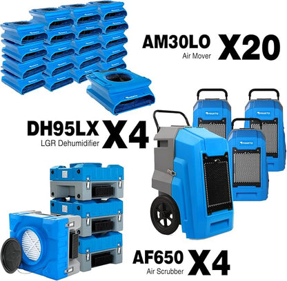 MOUNTO Water Damage Restoration Combo Package Deals