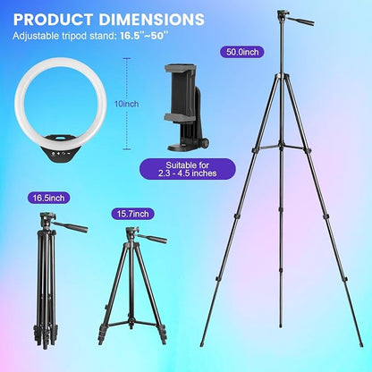 Sensyne 10'' RGB Ring Light