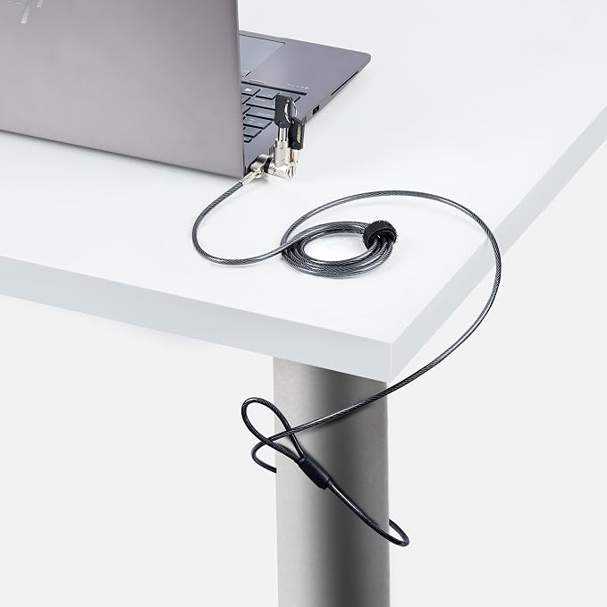 StarTech.com Universal Laptop Lock 6.6ft, Security Cable