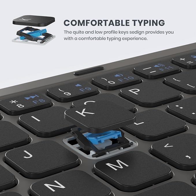 Foldable Bluetooth Keyboard
