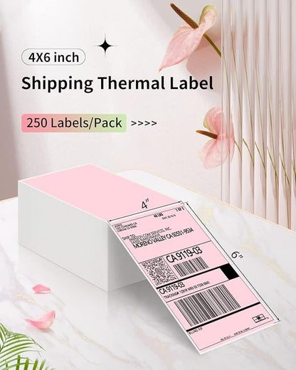 JADENS 4X6 Thermal Direct Shipping Label Compatible