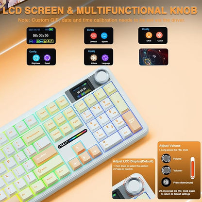 AULA F108 PRO - Wireless Mechanical Keyboard