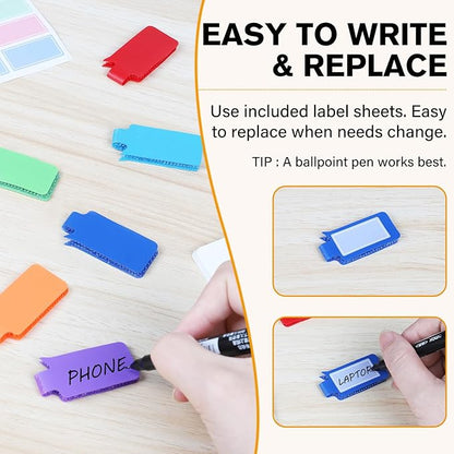 36Pcs Large Cable Labels