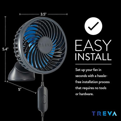 Treva 3.5 Inch USB Powered Fan