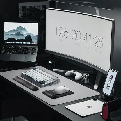 univo colors Design-Wave Wrist Rest Mouce Pad, PE Mouse Sliding