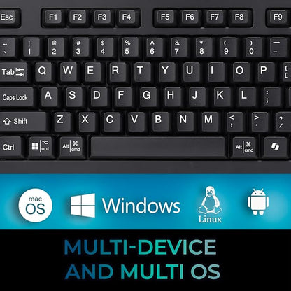 Adesso EasyTouch 445 Multi-Channel Wired Touchpad Keyboard