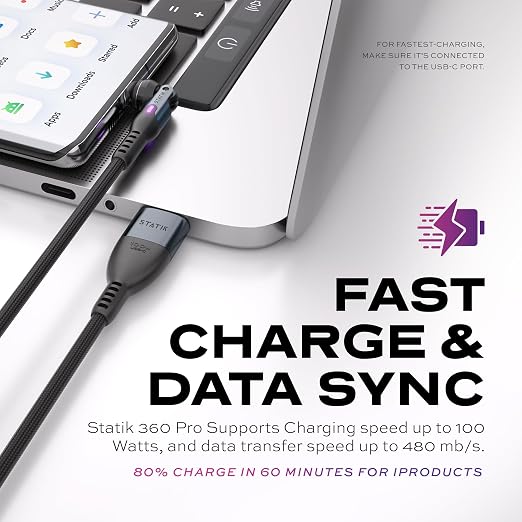 Statik 360 Pro Magnetic Charging Cable