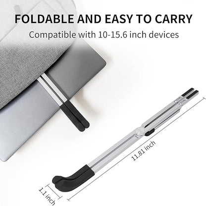 Protable Laptop Stand for Desk, Foldable Laptop Riser Holder, Ventilated