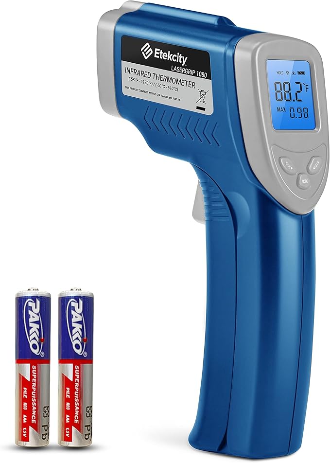 Etekcity Infrared Thermometer 1080, Heat Temperature Temp Gun